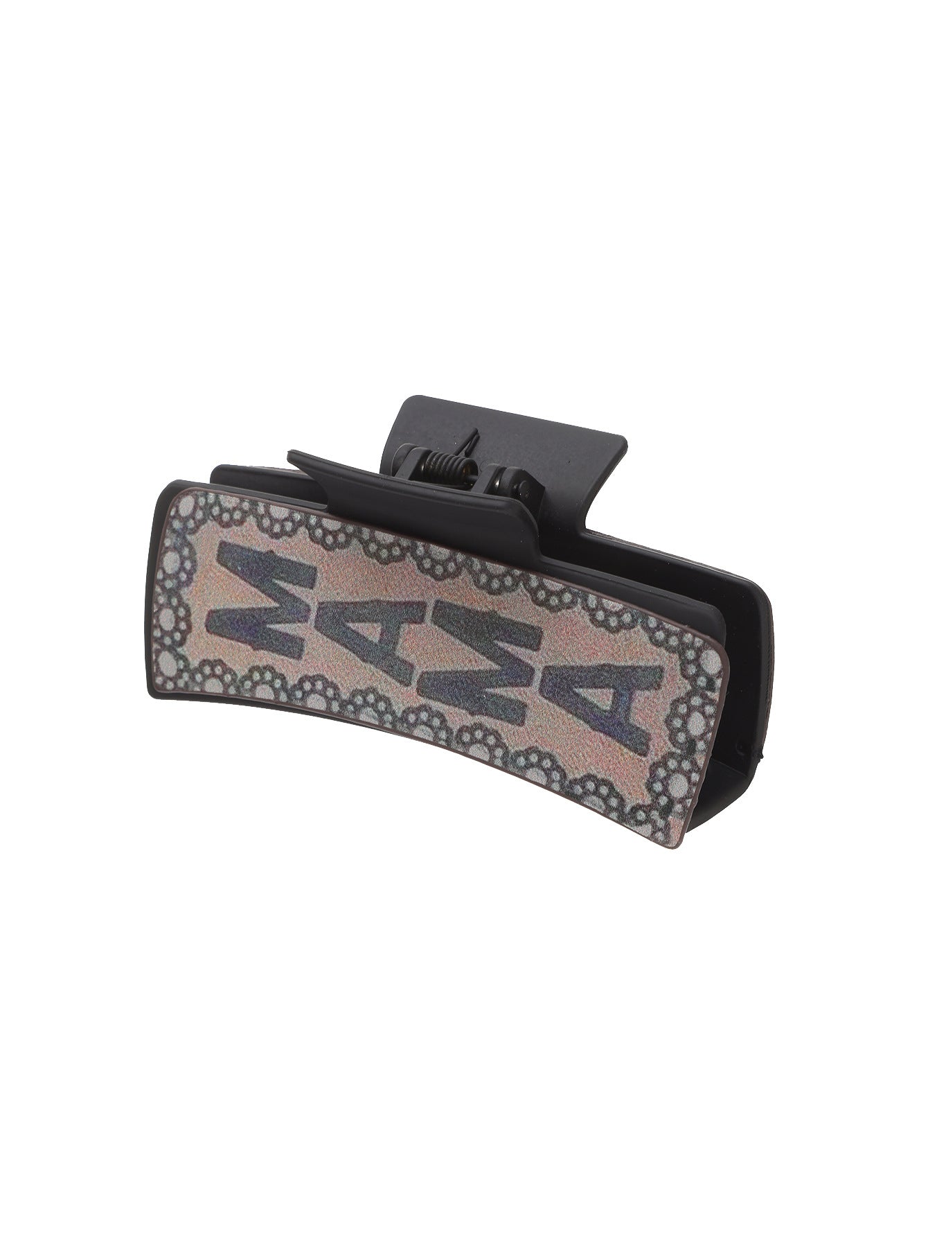 Wholesale Western Style MAMA Cactus HOWDY Leather Hair Clip Shark Clip Combination